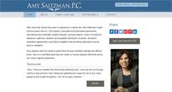 Desktop Screenshot of amysaltzman.com